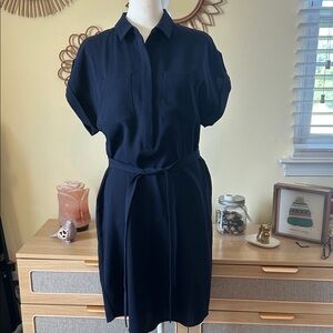 Navy Blue Women's Dress